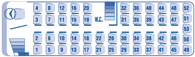 Coach Seating Plan